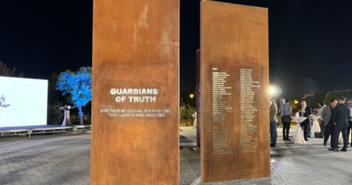 Iraqis unveil monument to the “Guardians of Truth,” including 2 CBS News journalists killed in Baghdad