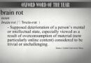 Oxford names “brain rot” as 2024 Word of the Year