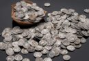 Treasure trove of Roman coins found during construction in U.K.