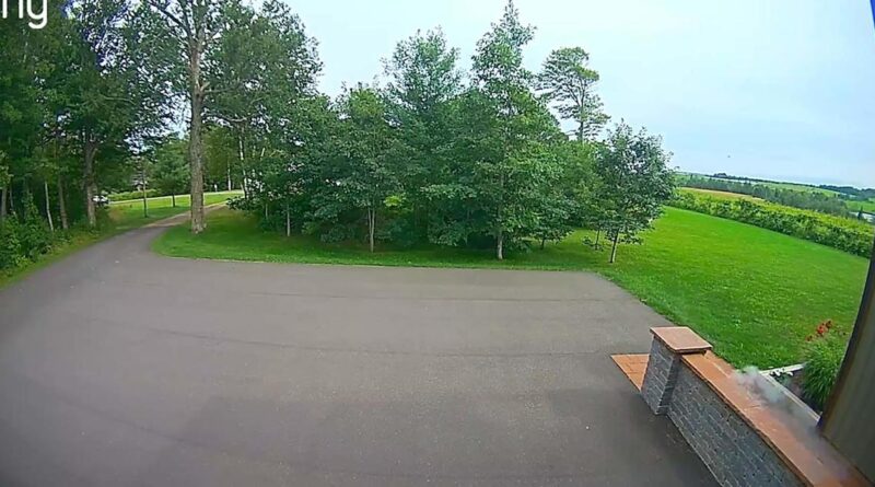 Meteorite crash landing captured on Ring doorbell