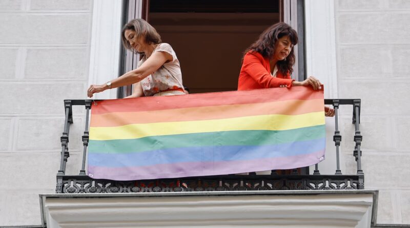 Un juzgado rechaza la demanda de Vox contra las banderas LGTBIQ+ en el edificio de los grupos municipales de la calle Mayor de Madrid | Noticias de Madrid