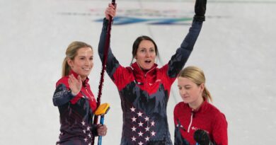 U.S. women’s curling team slides to victory over Canada in an Olympic first