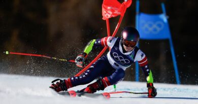 Mikaela Shiffrin fails to make the podium in women’s giant slalom as Olympic drought continues