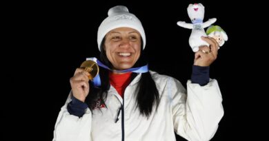 Bobsledder Elana Meyers Taylor captures gold, her sixth Olympic medal overall