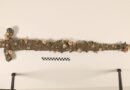 12th century Crusader sword discovered “by chance” by student off coast of Israel, university says