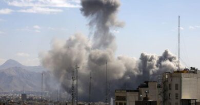 Map shows attack locations across Iran, and Iran’s retaliatory strikes on Israel and other U.S. allies in Mideast