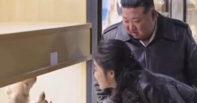 North Korea portrays dictator Kim Jong Un as a warrior, but also a puppy-loving family man